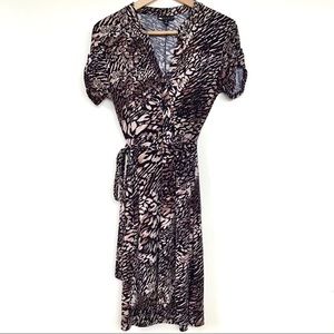 Vintage Carole Little Animal Print Dress